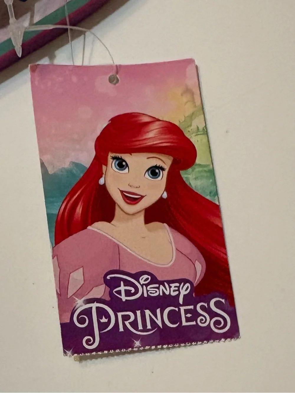 NEW Disney Little Mermaid Toddler Girls' Size 5/6 Sling-Back Flip-Flop Sandals
